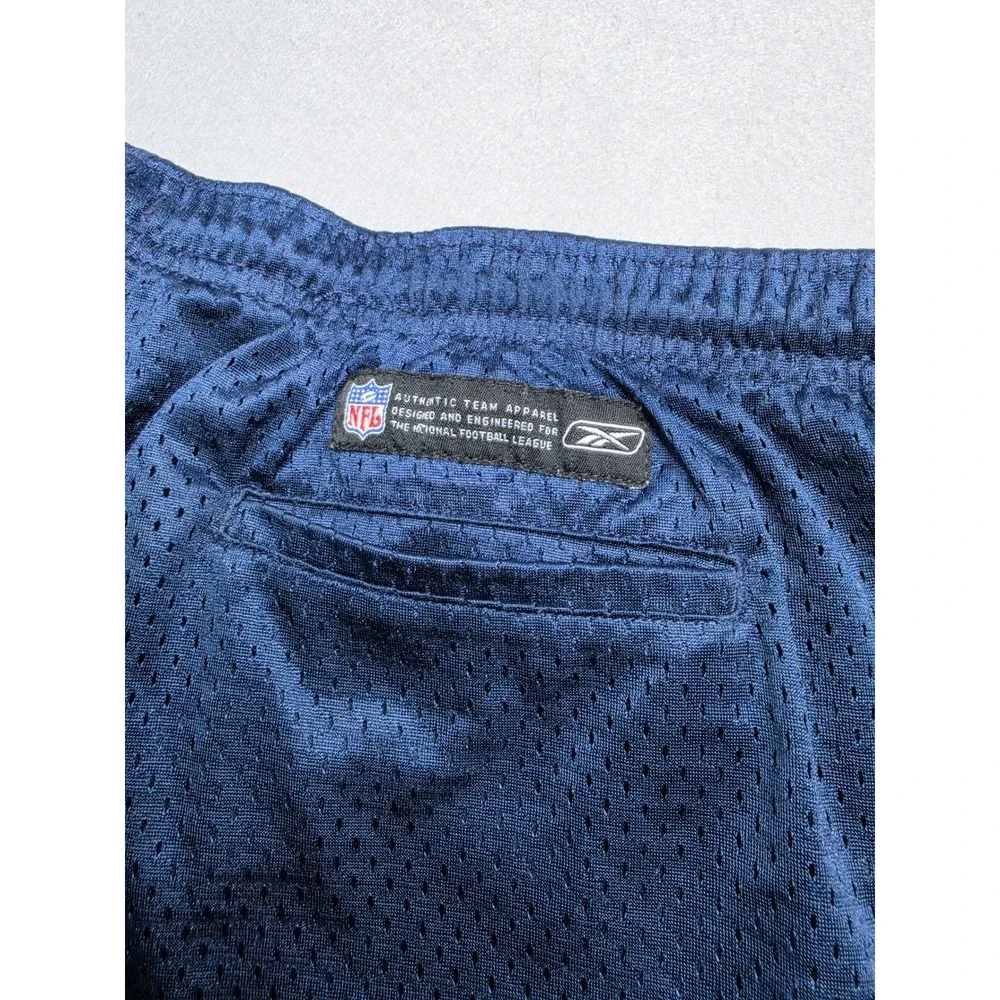 Vintage Reebok NFL Team Apparel Los Angeles Rams Football Shorts Mens 2XL Blue
